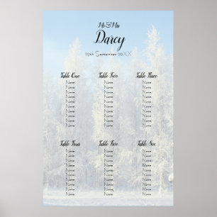 Snowy Trees Seating Chart
