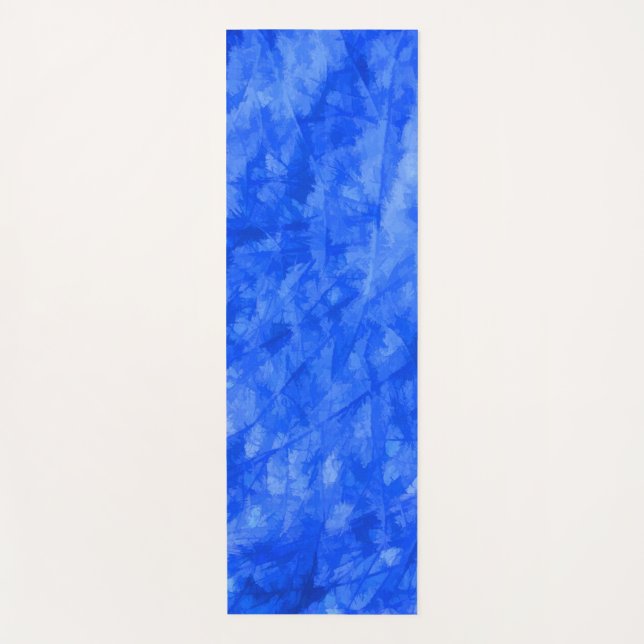 Snowy Trees Yoga Mat (Front)