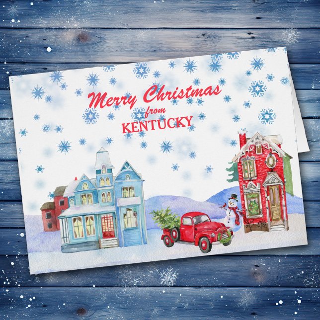 Snowy Village from Kentucky Christmas Card (Creator Uploaded)