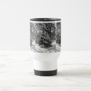 Snowy Winter Landscape Coffee Mug