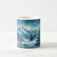 Snowy Winter Mountain