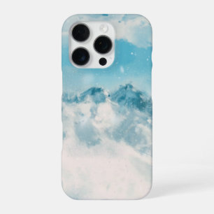 Snowy Winter Mountain Otterbox iPhone 16 Pro Case