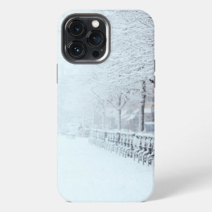 Snowy Winter Path iPhone 13 Pro Max Case