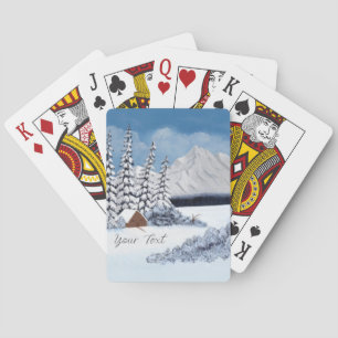 Snowy Winter Playing Cards