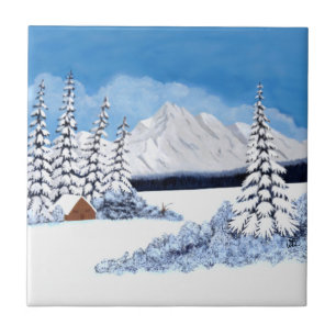 Snowy Winter Tile