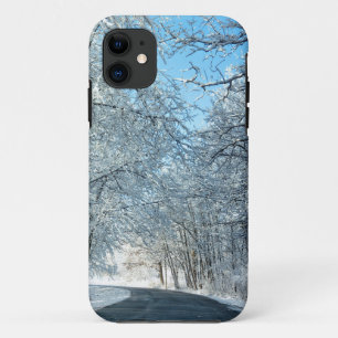 Snowy Winter Trees iPhone 11 Case