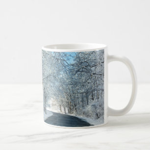 Snowy Winter Trees Coffee Mug