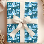 Snowy Winter Wonderland Wrapping Paper<br><div class="desc">Wrap your gifts in the serene beauty of a winter wonderland with this enchanting wrapping paper. Snowy hills, majestic trees, and a peaceful winter sky create a tranquil scene, perfect for adding a touch of magic to your Christmas presents. Crafted from high-quality paper, this gift wrap will make your loved...</div>