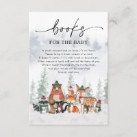 Snowy Winter Woodland Forest Animals Book Request