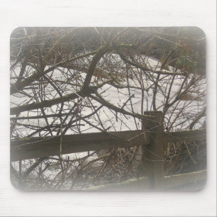 Snowy Woods Mouse Mat