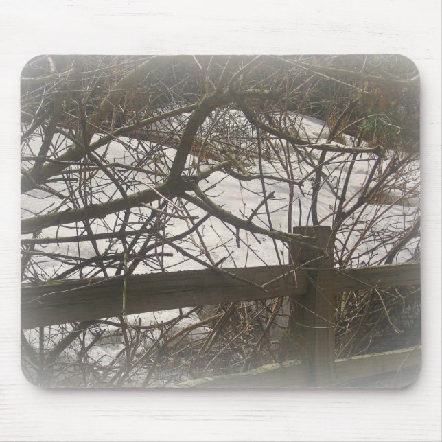 Snowy Woods Mouse Mat (Front)