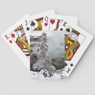 Snowy Yellowstone Playing Cards