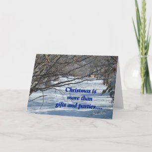 SnowyLane-customise Holiday Card