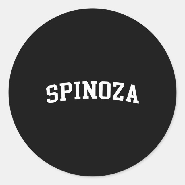 Snoza  classic round sticker (Front)