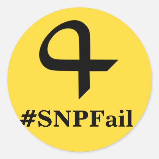 SNPFail Stickers (Front)