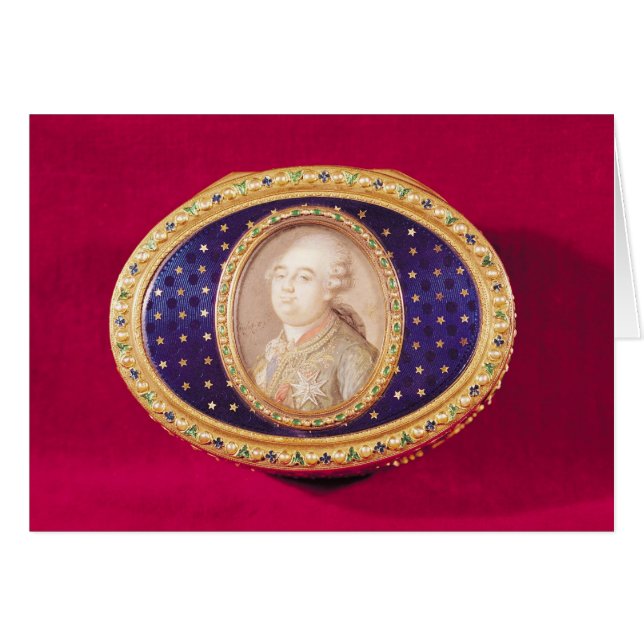 Snuffbox with a portrait miniature of Louis (Front Horizontal)
