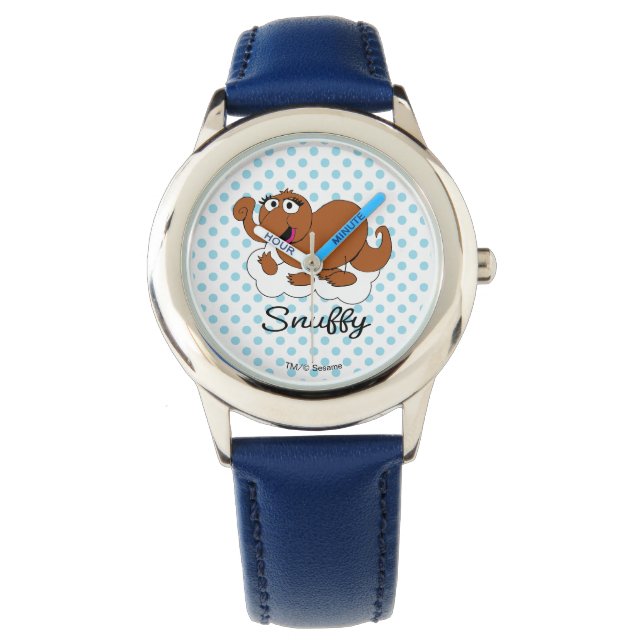 Snuffleupagus Doodley Graphic Watch (Front)