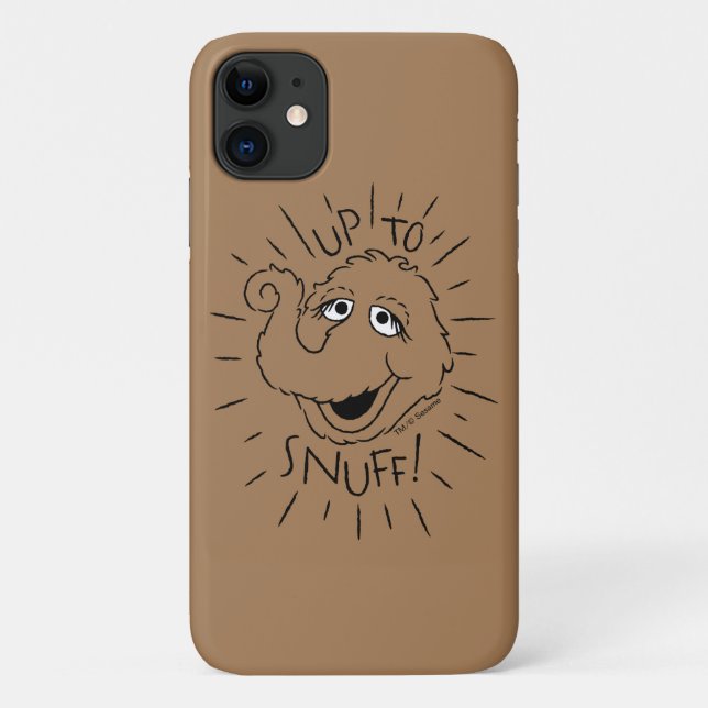 Snuffleupagus Skate Logo - Up To Snuff Case-Mate iPhone Case (Back)