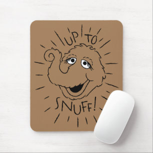 Snuffleupagus Skate Logo - Up To Snuff Mouse Mat