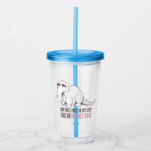 Snuffleupagus Sometimes I Miss the Days Acrylic Tumbler