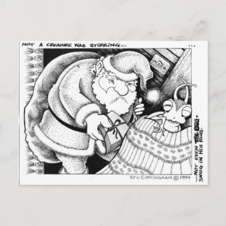 Snug as a Bug in a Rug Postcard