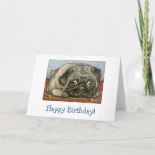 Snug Pug Card