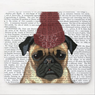 Snug Pug Mouse Mat