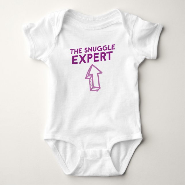 Snuggle  Baby Jersey Bodysuit (Front)