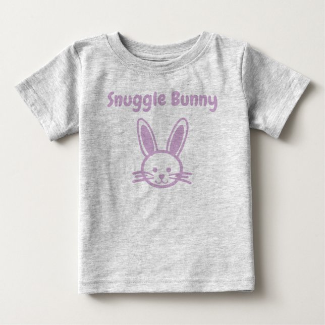 Snuggle Bunny Baby T-Shirt (Front)