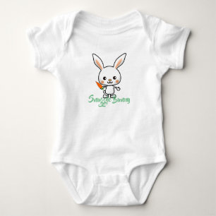 Snuggle Bunny Kawaii Custom Baby Bodysuit