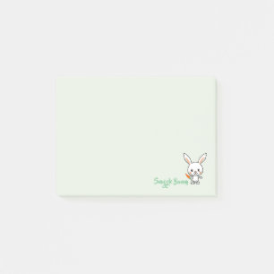 Snuggle Bunny Kawaii Custom Post-it Notes