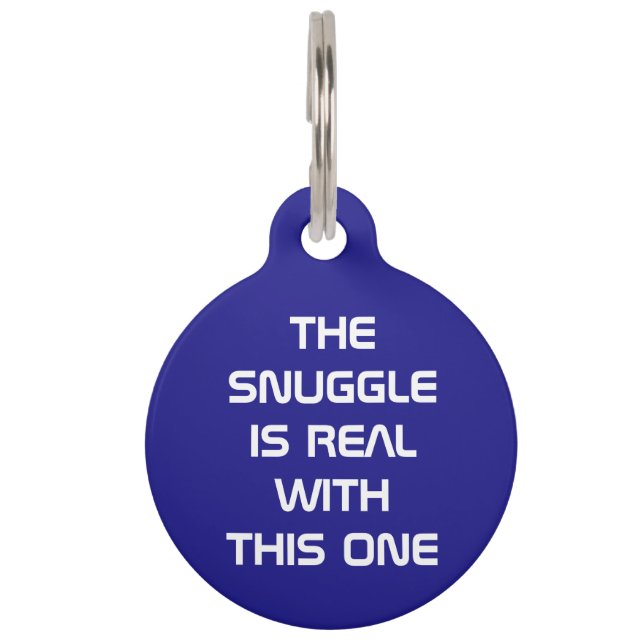 Snuggle Pet Tag (Front)