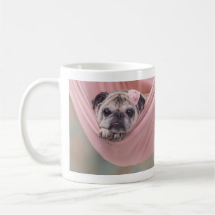 Snuggle Pug Mug by Pugs and Kisses