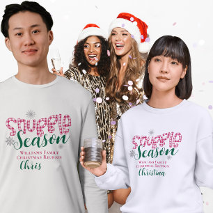 Snuggle Season Buffalo Plaid Winter Cosy Christmas T-Shirt