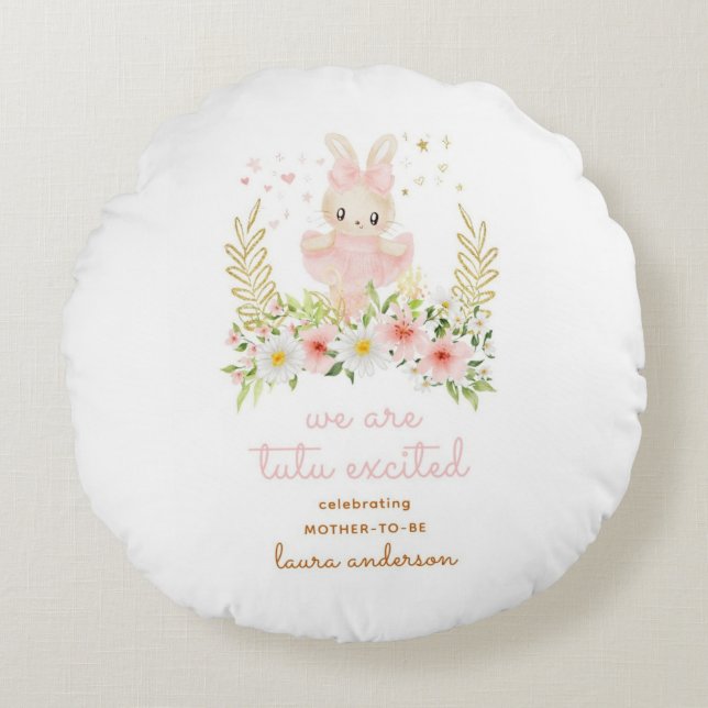 "Snuggle Sphere: The Tita Baby Round Pill Round Cushion (Front)