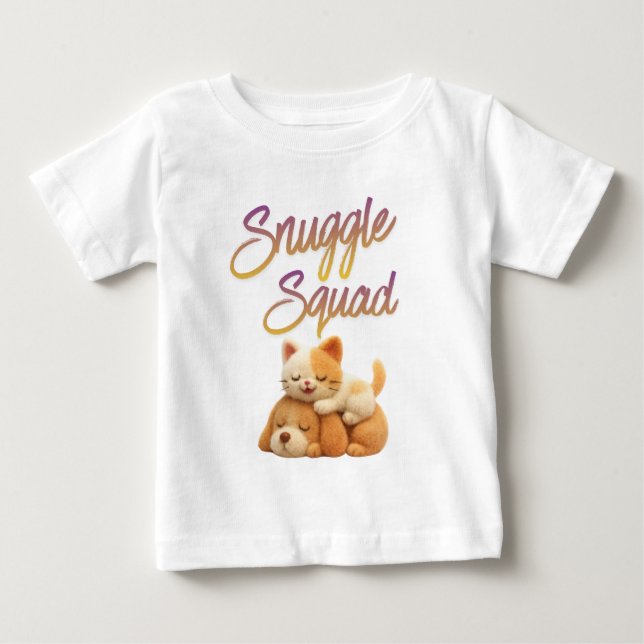 Snuggle Squad  Baby T-Shirt (Front)