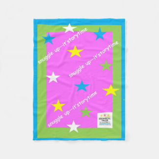snuggle up - it's storytime blanket