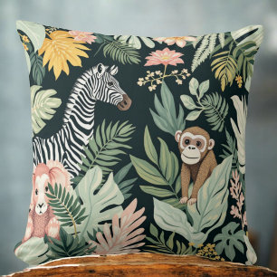 Snuggle up with a wild adventure! 🦓🌿 This Wild E Cushion