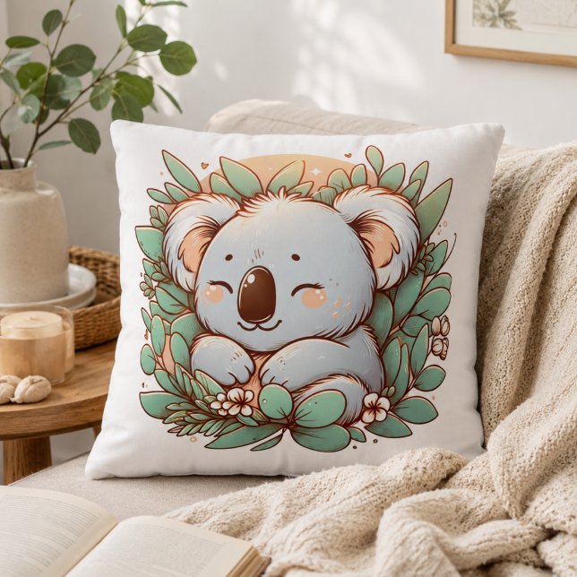 Snuggle Up with Our Adorable Koala Plush Pillow (Snuggle Up with Our Adorable Koala Plush Pillow)