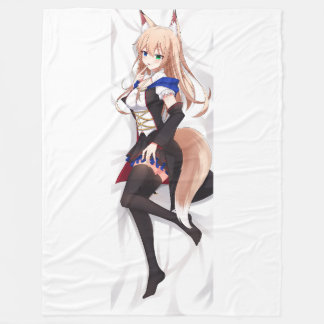 Snuggle with kit dakimakura blanket front