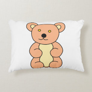 Snuggle-Worthy Teddy Bear Accent Pillow