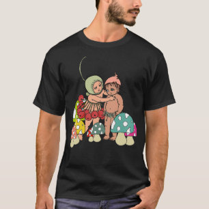 Snugglepot and Cuddlepie and Mushrooms T-Shirt