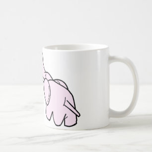 Snuggling Elephants Coffee Mug