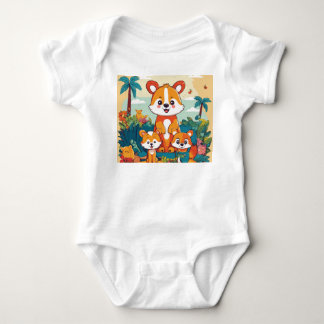 "Snuggly Cutie: Adorable Baby Outfit . Bodysuit
