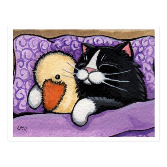 Snuggly Duck Postcard