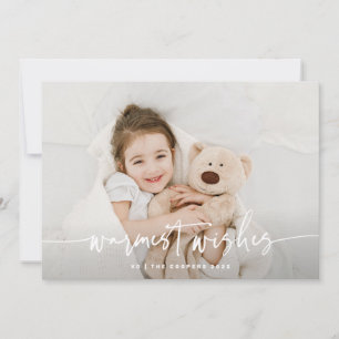 Snuggly Warmest Wishes Script Hugs Holiday