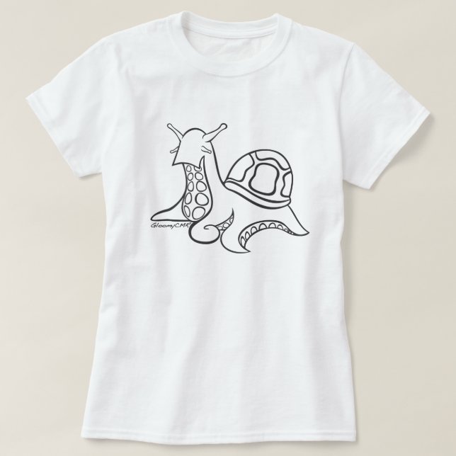 Snurtle-Pus Basic T-Shirt (Design Front)