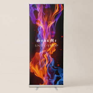 Snus Shop Tobacco Vape Smoke CBD oil Retractable Banner