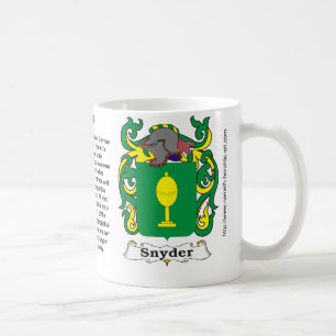 Snyder Family Coat of Arms Mug