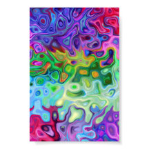 So abstract 4.1 blue purple green and modern